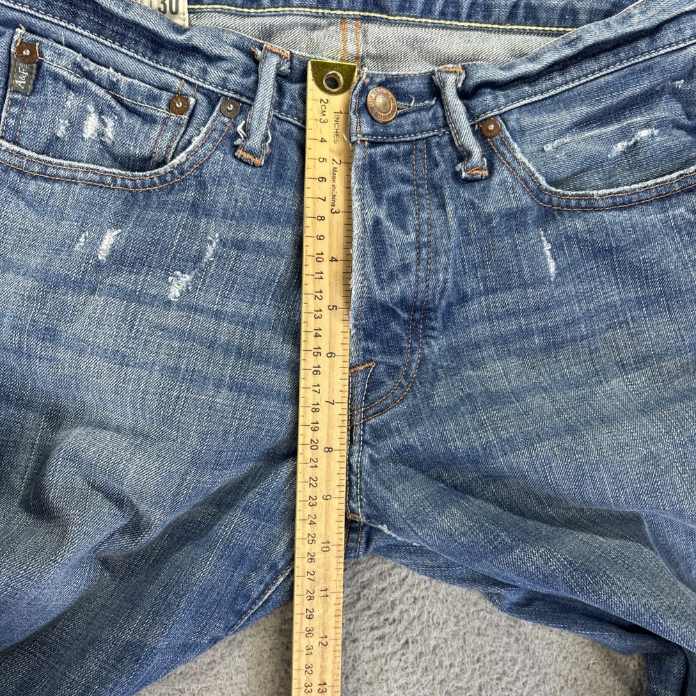 Abercrombie & Fitch Blue Straight Men Jeans - Picture 9 of 11